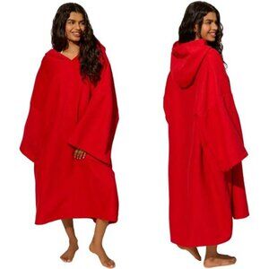 Surf Towel Poncho Adult Hooded - Large Bath Swim Beach Absorbent Microfiber